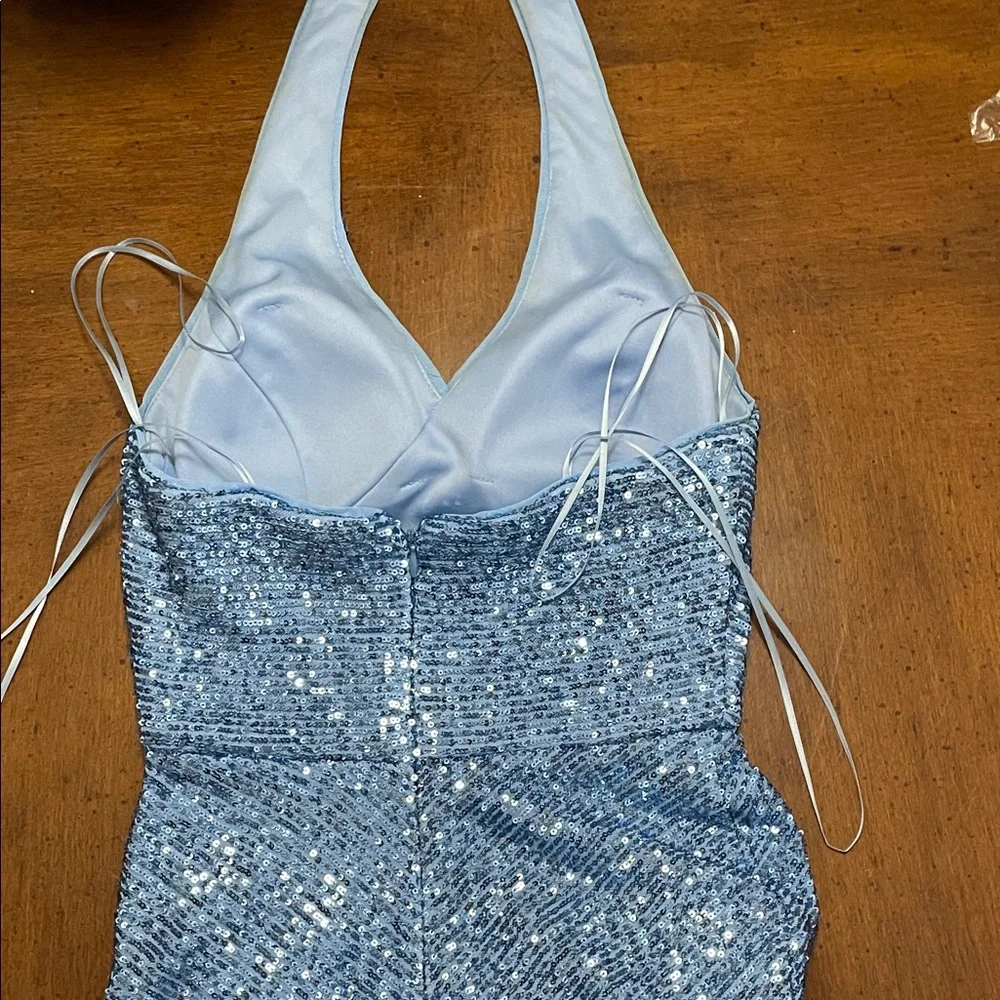 Morgan & Co. Light Blue Dress - Picture 6 of 6